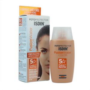 کرم ضد آفتاب رنگی ایزدین مدل AGE REPAIR حاوی SPF50 حجم 50 میل