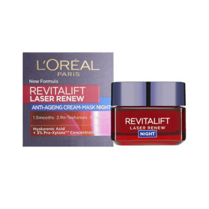 کرم ضد چروک قوی شب لورآل سری Revitalift Lazer X3 حجم 50 میل